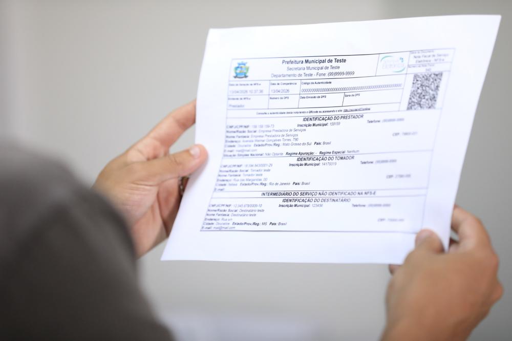 Capa da notícia: Prazo para adesão à nova nota fiscal vai até 31 de maio